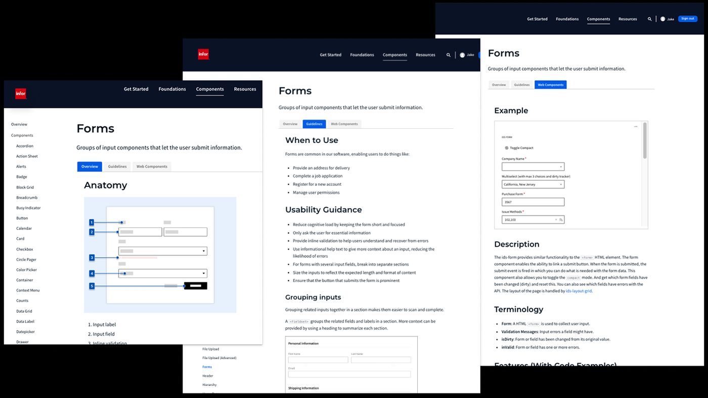 Redesigned page templates